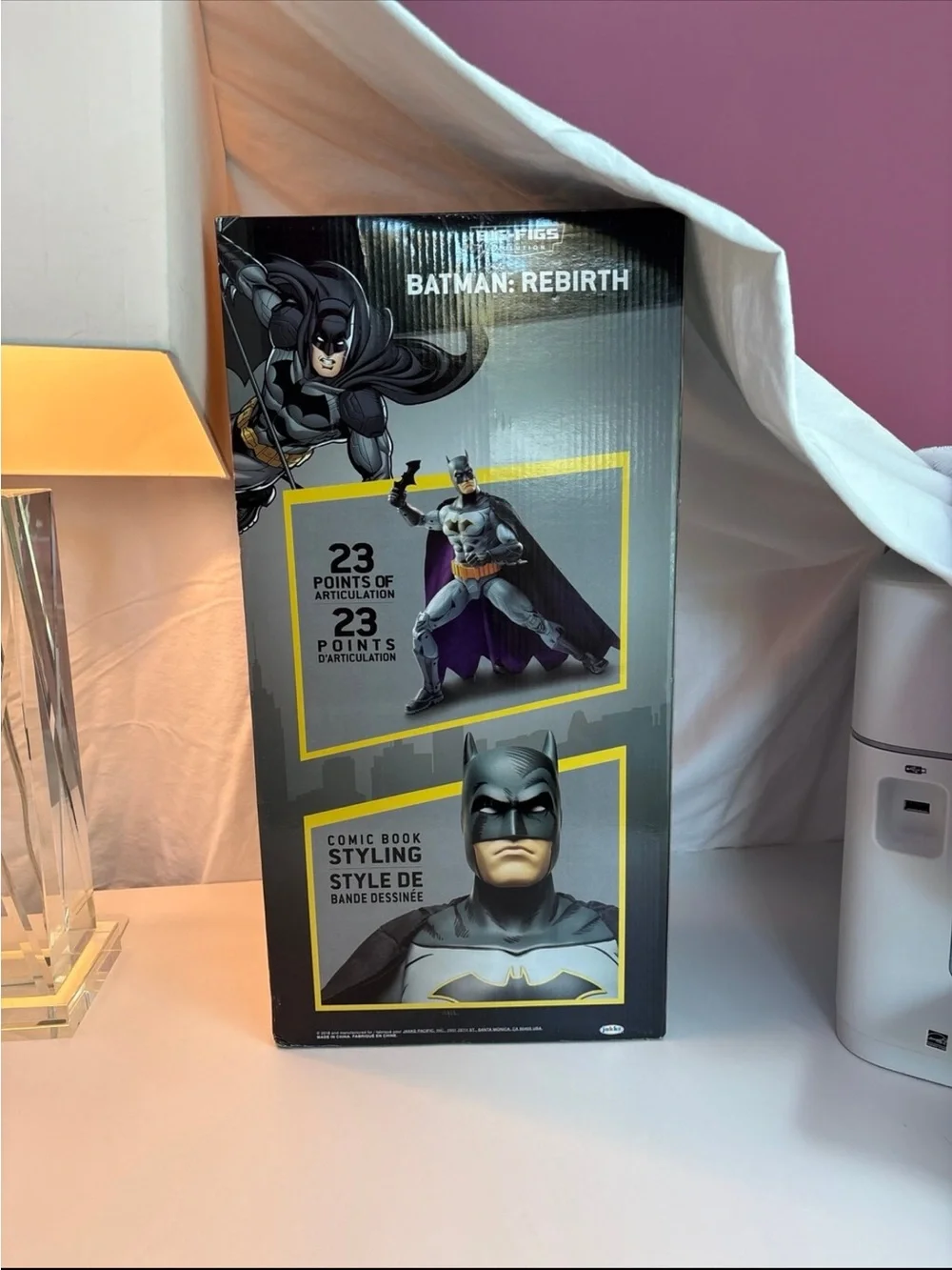 DC Comics Batman Rebirth Action Figure - Gray & Yellow
